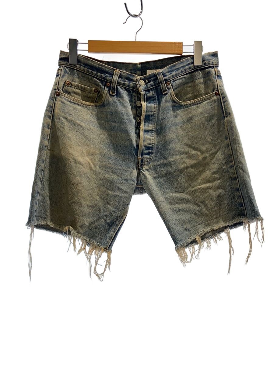 【中古】Levi’s◆遊撃手ズボン下/--/ジーンズ/IDG/カットオフ/66後期/スモールe/70s【メンズウェア】