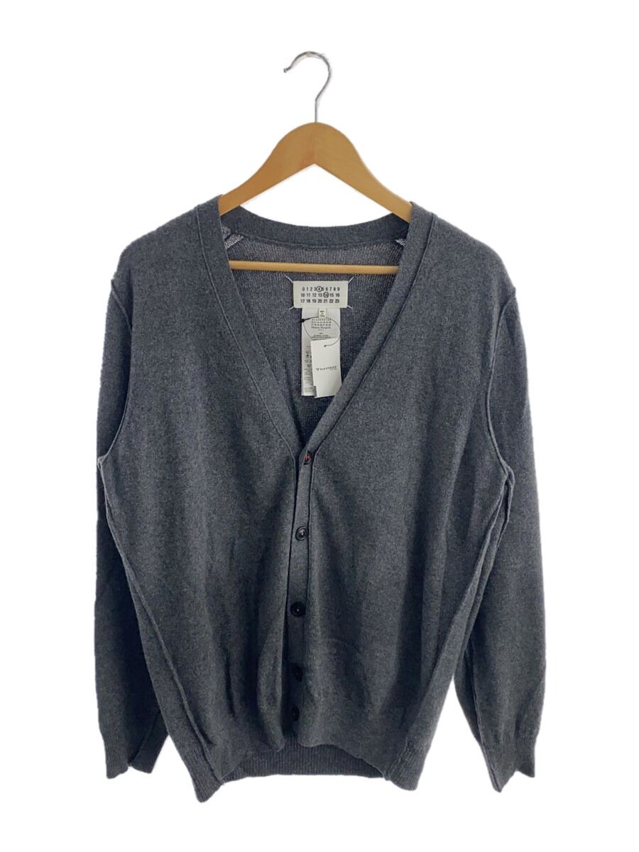 【中古】Maison Margiela◆ジレー(朦々たる)/L/カシミヤ/GRY/無地/s11ha001 s17783//【メンズウェア】