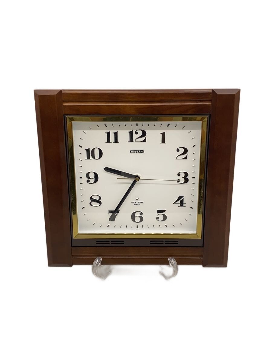 【中古】CITIZEN◆時計/デジタル/BRW/4ms638-006【インテリア小物・日用雑貨】