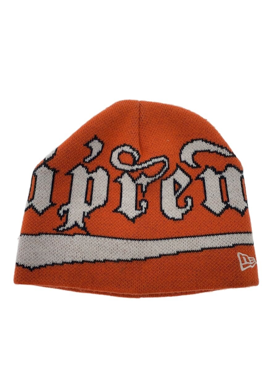 【中古】Supreme◆ニットキャップ/FREE/アクリル/ORN/メンズ【服飾雑貨他】|2nd STREET 店