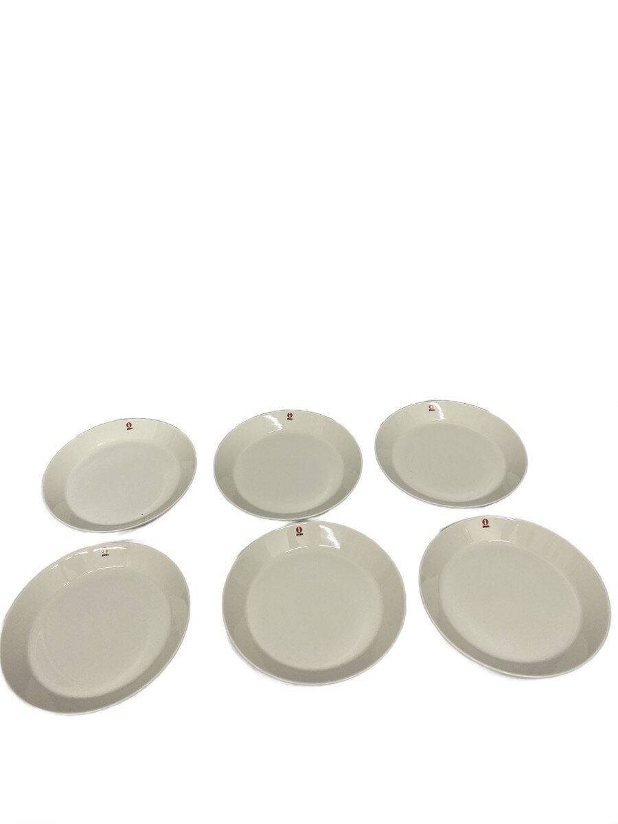 【中古】iittala◆一皿/6点書き割り/WHT【勝手もと装置】