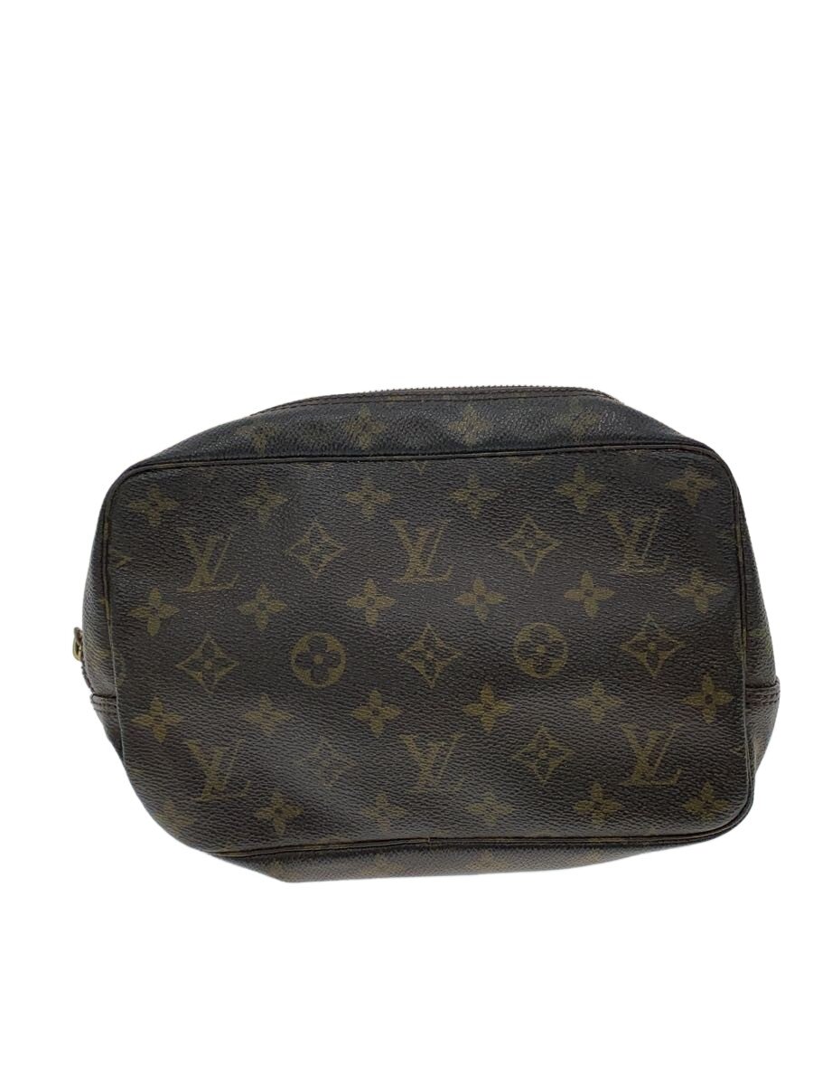 【中古】LOUIS VUITTON◆トゥルース・トワレット23_モノグラム・帆布/PVC/BRW【御徒面子】