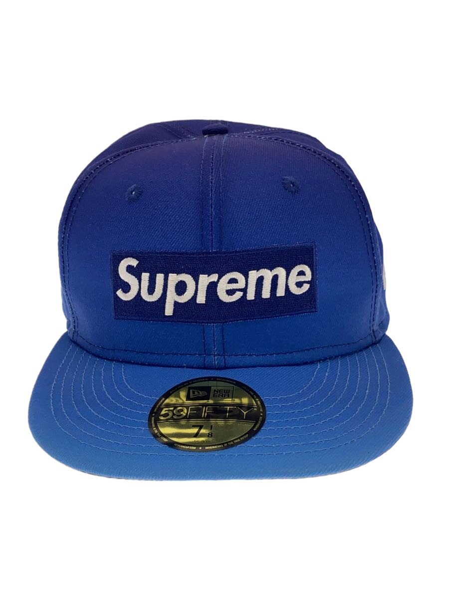 【中古】Supreme◆旗がしら/7 1/8/ポリエステル/BLU/メンズ【服飾雑貨他】