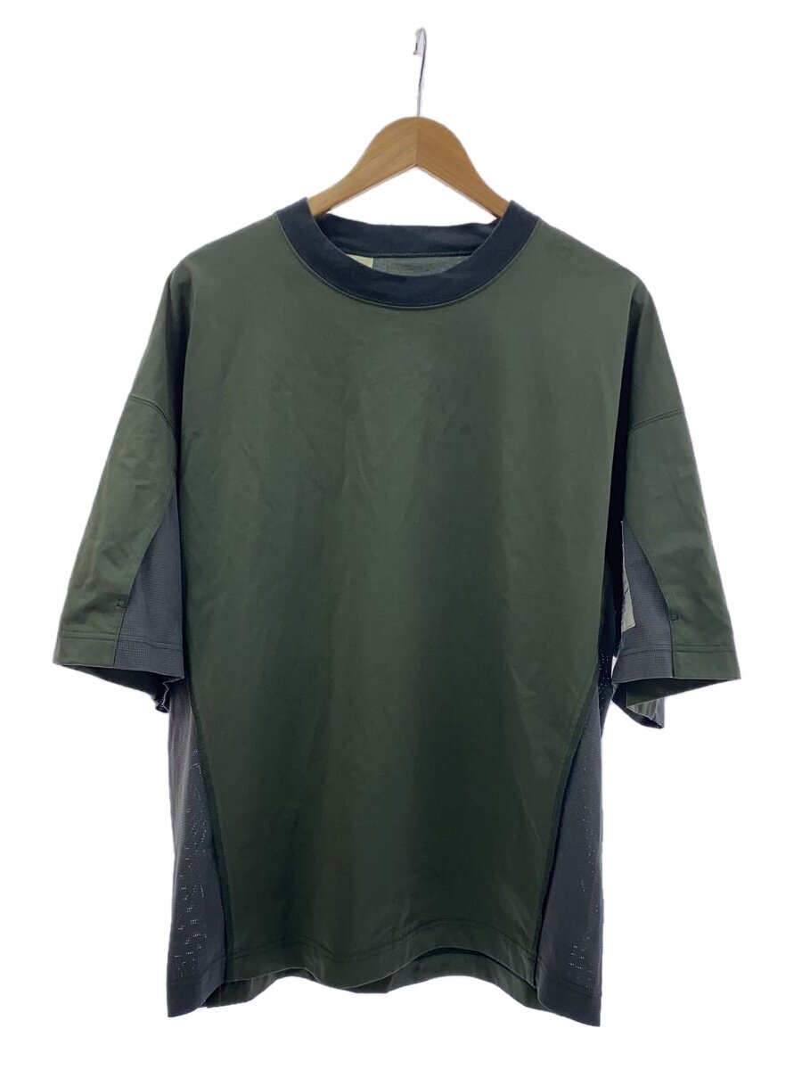 【中古】N.HOOLYWOOD◆CREW NECK HALF SLEEVE T-SHIRT/36/綿織物/GRN/9241-CS53-033【メンズウェア】