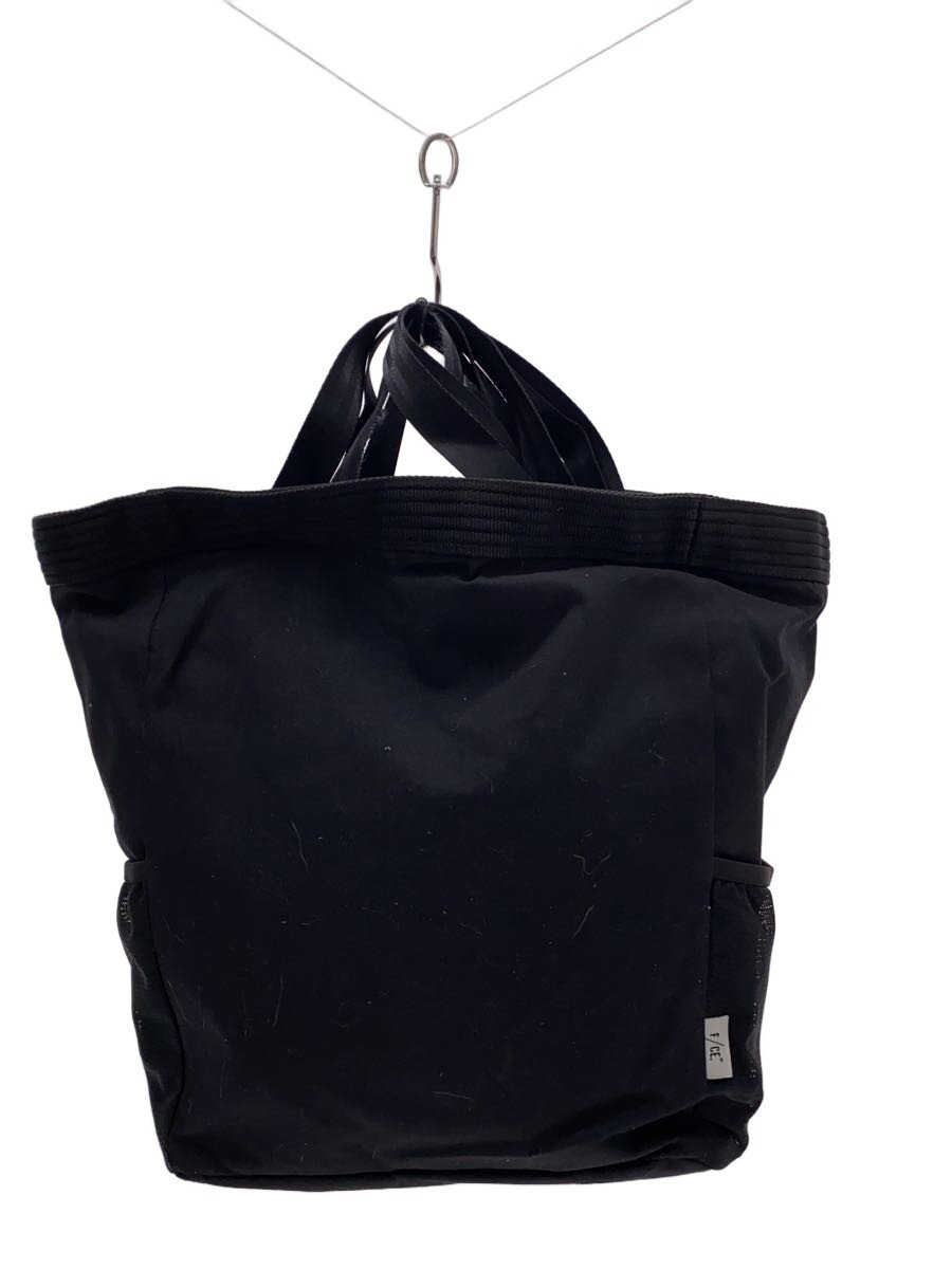 【中古】F/CE◆トートバッグ/--/BLK/無地【御徒面子】