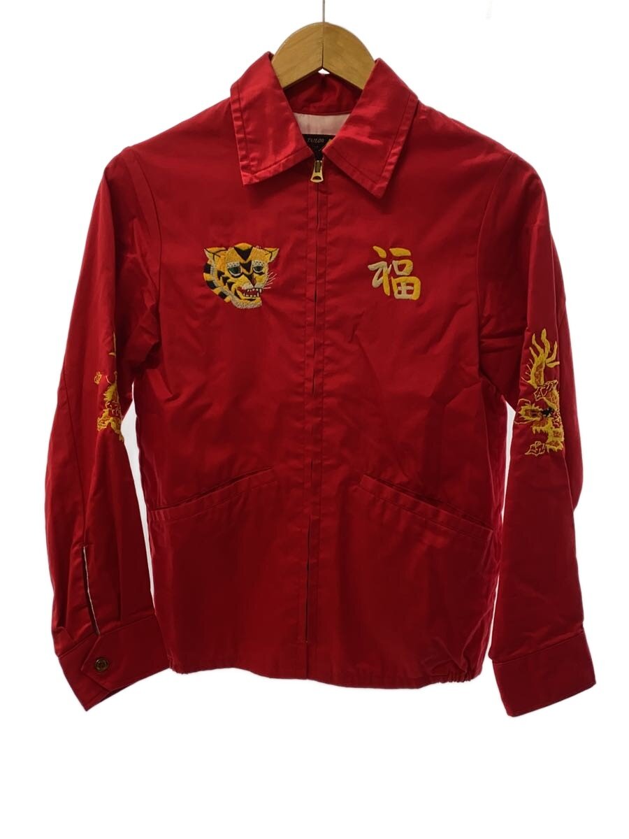 【中古】TAILOR オリエント◆Gジャン/--/綿織物/RED/TT13976BB/ベトジャン【メンズウェア】