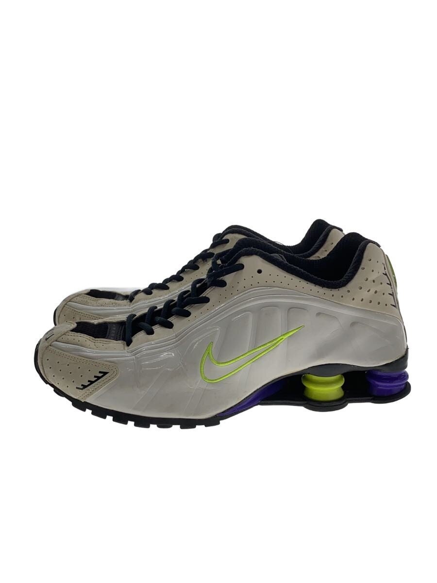 【中古】NIKE◆SHOX R4 GEL_ショックス R4 ゲル/26.5cm/WHT//【シューズ】｜2ｎｄ STREET 店