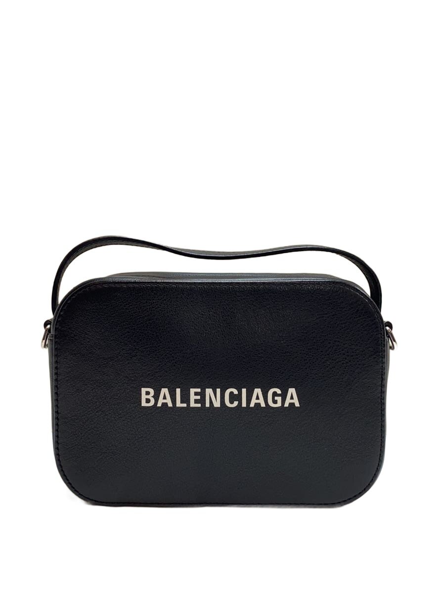 【中古】BALENCIAGA◆ショルダーバッグ/レザー/BLK/無地/608653.1000.V.562481【バッグ】｜2ｎｄ STREET 店