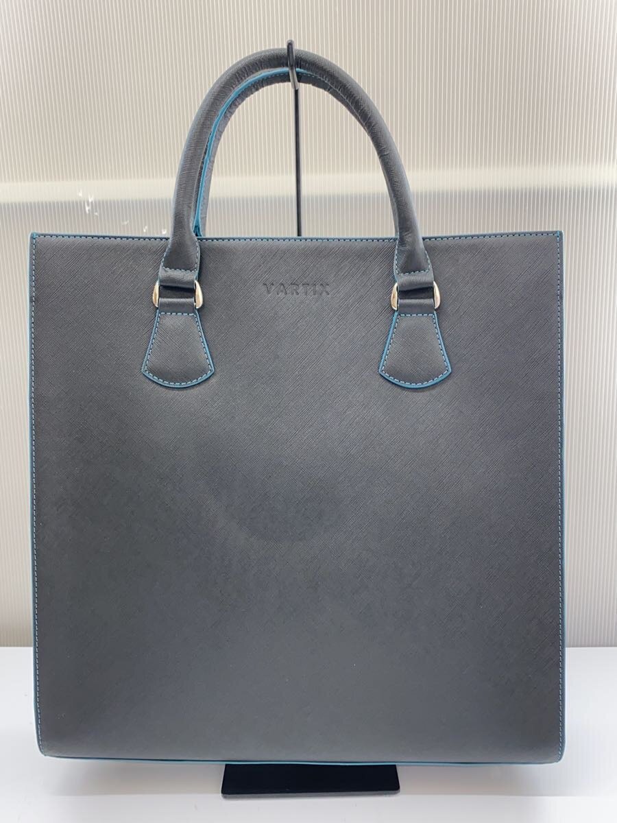 【中古】VARTIX◆トートバッグ/--/BLK/無地【御徒面子】