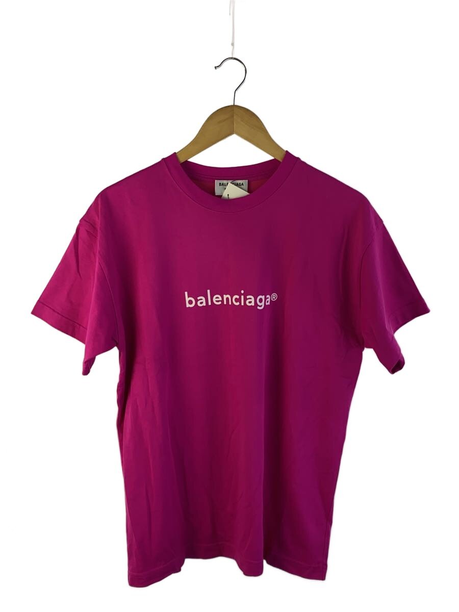 【中古】BALENCIAGA◆Tシャツ/S/コットン/PNK【レディースウェア】|2nd STREET 店