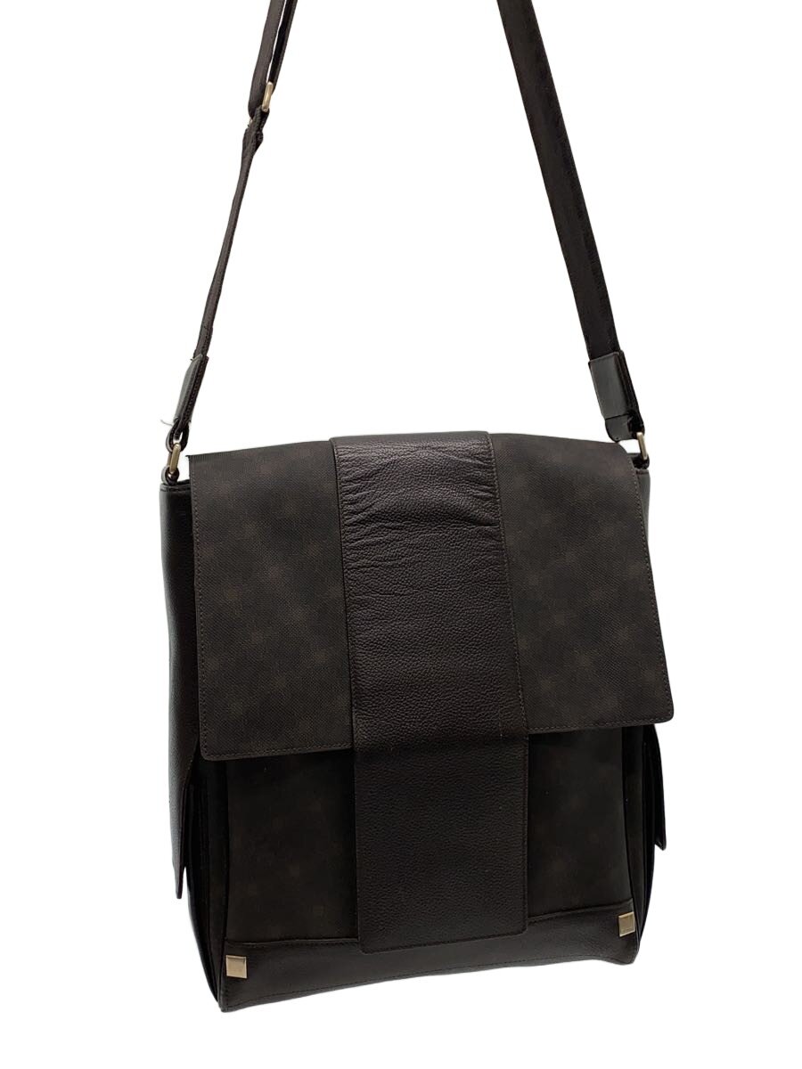 【中古】dunhill◆ショルダーバッグ/レザー/BLK/総柄【バッグ】｜2ｎｄ STREET 店