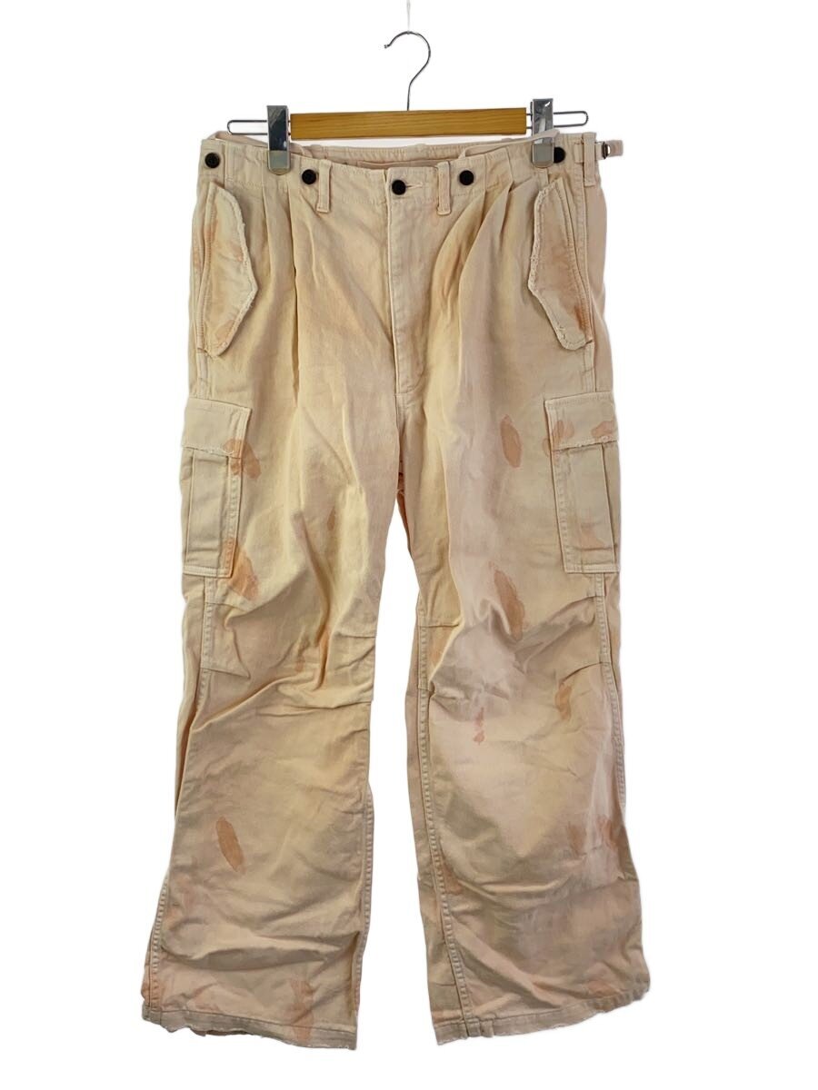 【中古】DAIRIKU◆Wide Cargo Pants/カーゴパンツ/L/綿織物/サクラ色/22SS B-1//【メンズウェア】