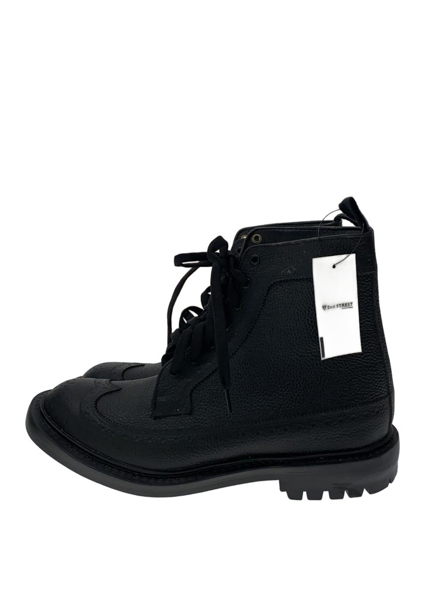 【中古】Traditional Weatherwear◆WING TIP RAIN BOOTS/6/BLK/G0 0102【シューズ】
