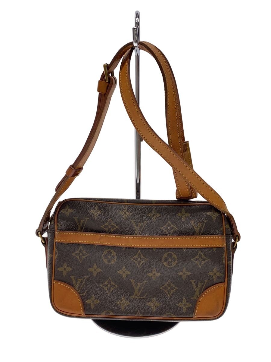 【中古】LOUIS VUITTON◆トロカデロ27_モノグラム・帆布/PVC/BRW【御徒面子】
