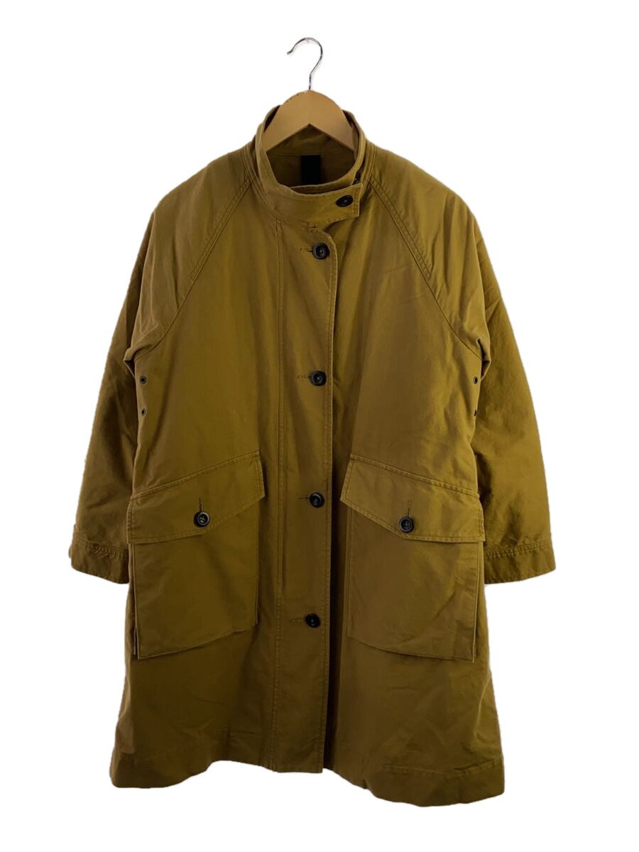 【中古】MHL.◆厚地の外套/1/綿織物/BEG/595-0210502//【レディース御召しもの】