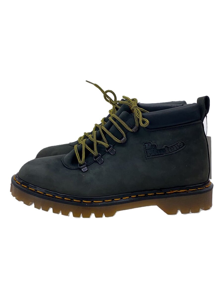 【中古】Dr.Martens◆ブーツ/UK9/BLK/スウェード【シューズ】