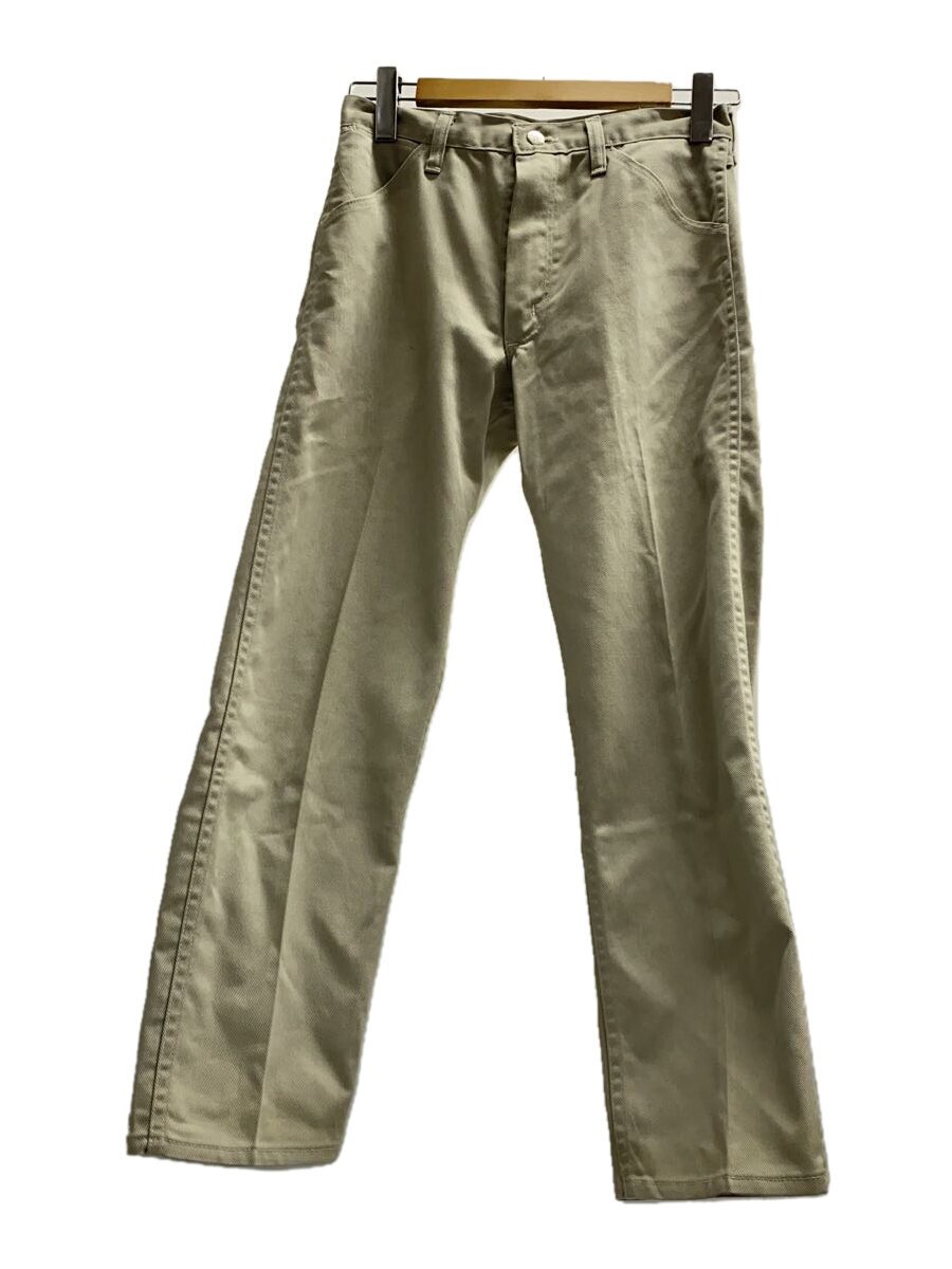 【中古】WRANGLER◆下つ方/30/綿織物/ベージュ/無地【メンズウェア】