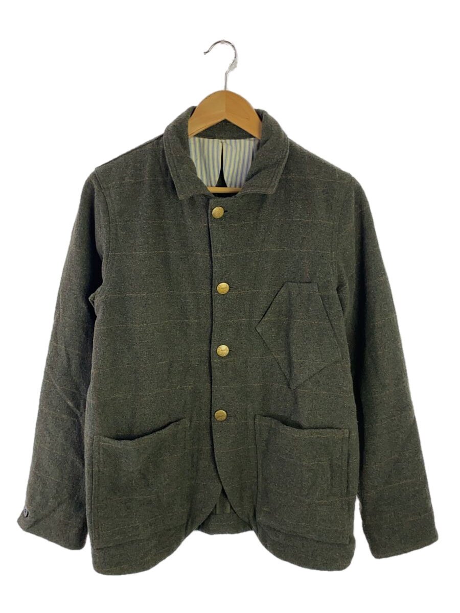 【中古】TROPHY CLOTHING◆カバーオール/36/ウール/KHK/チェック/ウインドーペンチェック柄【メンズウェア】|2nd STREET 店
