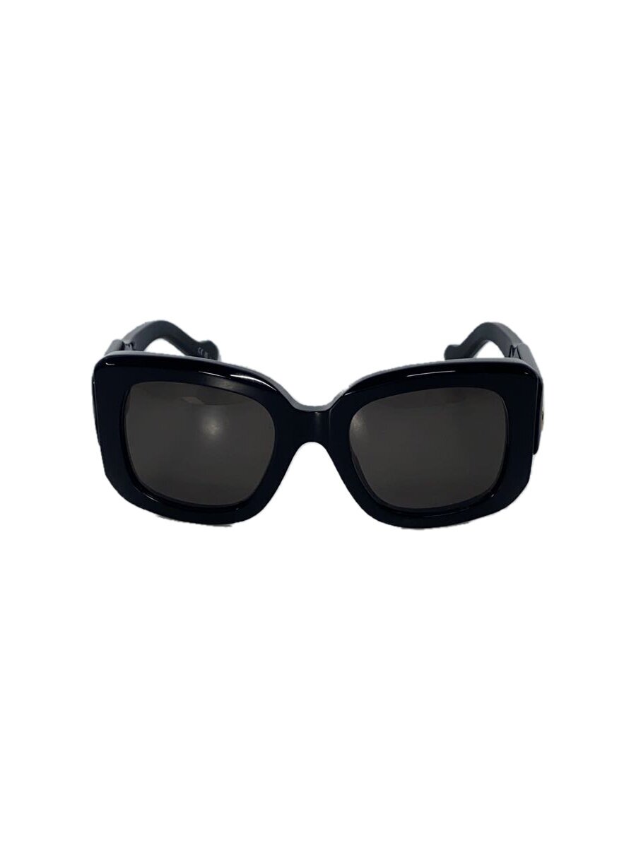 【中古】BALENCIAGA◆黒眼鏡/--/可塑性物質/BLK/BLK/レディース/BB0069S【服飾雑貨他】