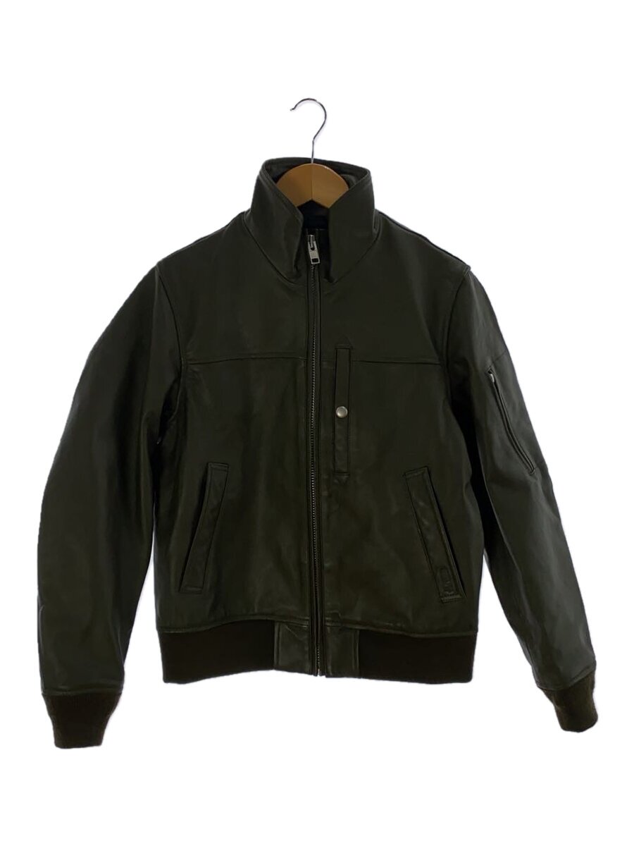 【中古】AVIREX◆レザージャケット・ブルゾン/M/羊革/KHK/783-5150007【メンズウェア】｜2ｎｄ STREET 店