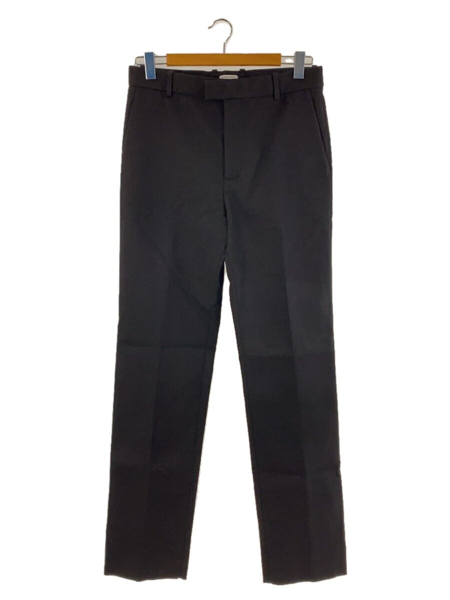 【中古】BOTTEGA VENETA◆Black Wool Pant/下つ方/46/綿織物/BLK/無地/758355//【メンズウェア】