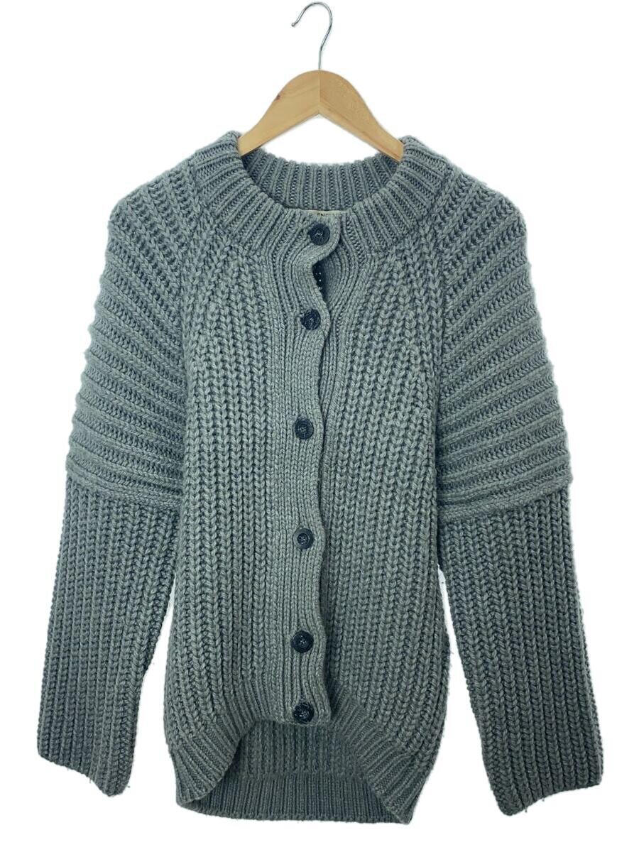 【中古】BALENCIAGA◆アルパカ混/ジレー(朦朦たる)/34/羊毛/GRY/UP57 2013 00483【レディース御召しもの】