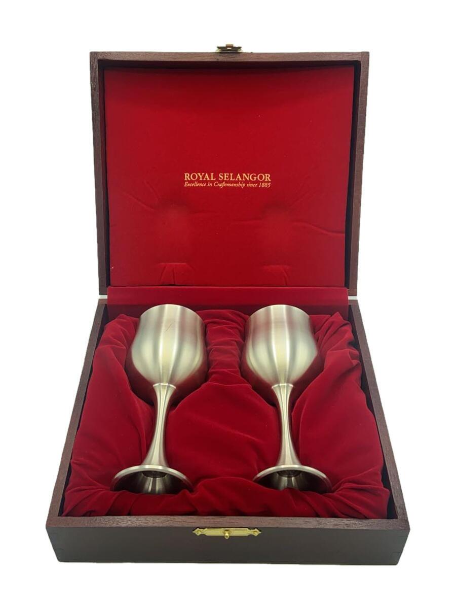 Royal Selangor pewter ワイングラス 金彩入り ペアセット Amazon | 品
