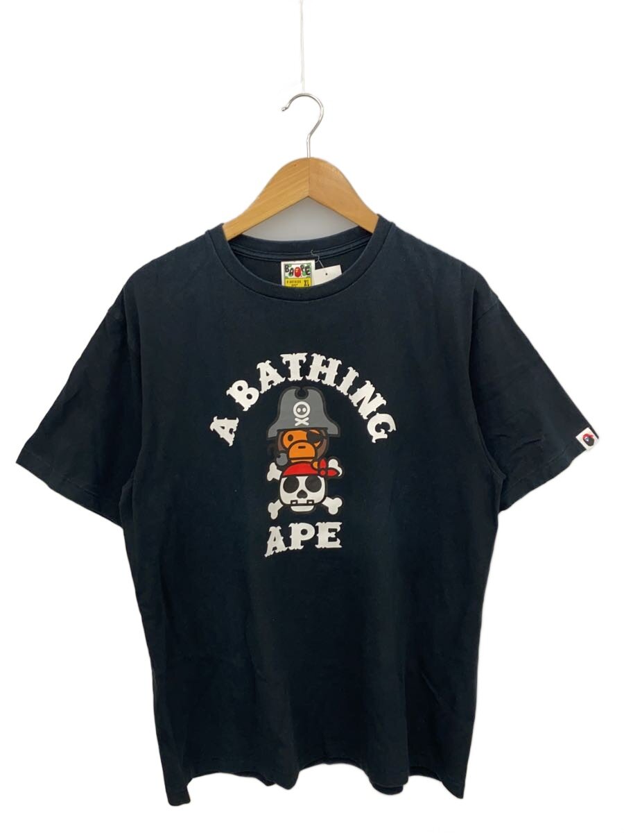 【中古】A BATHING APE◆Tシャツ/XL/コットン/BLK//【メンズウェア】｜2ｎｄ STREET 店