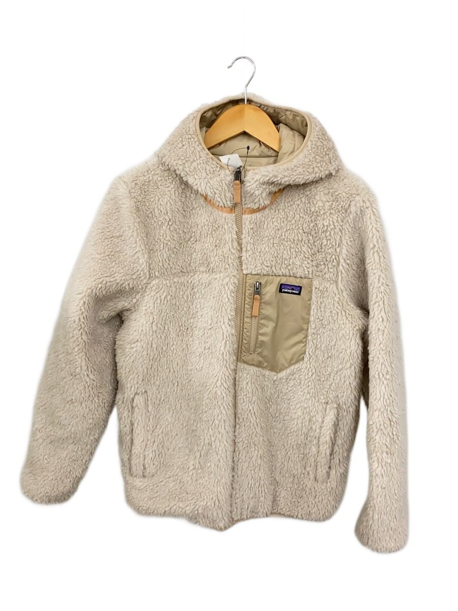 【中古】patagonia◆フリースジャケット/--/ポリエステル/BEG/68095FA22【レディース御召しもの】