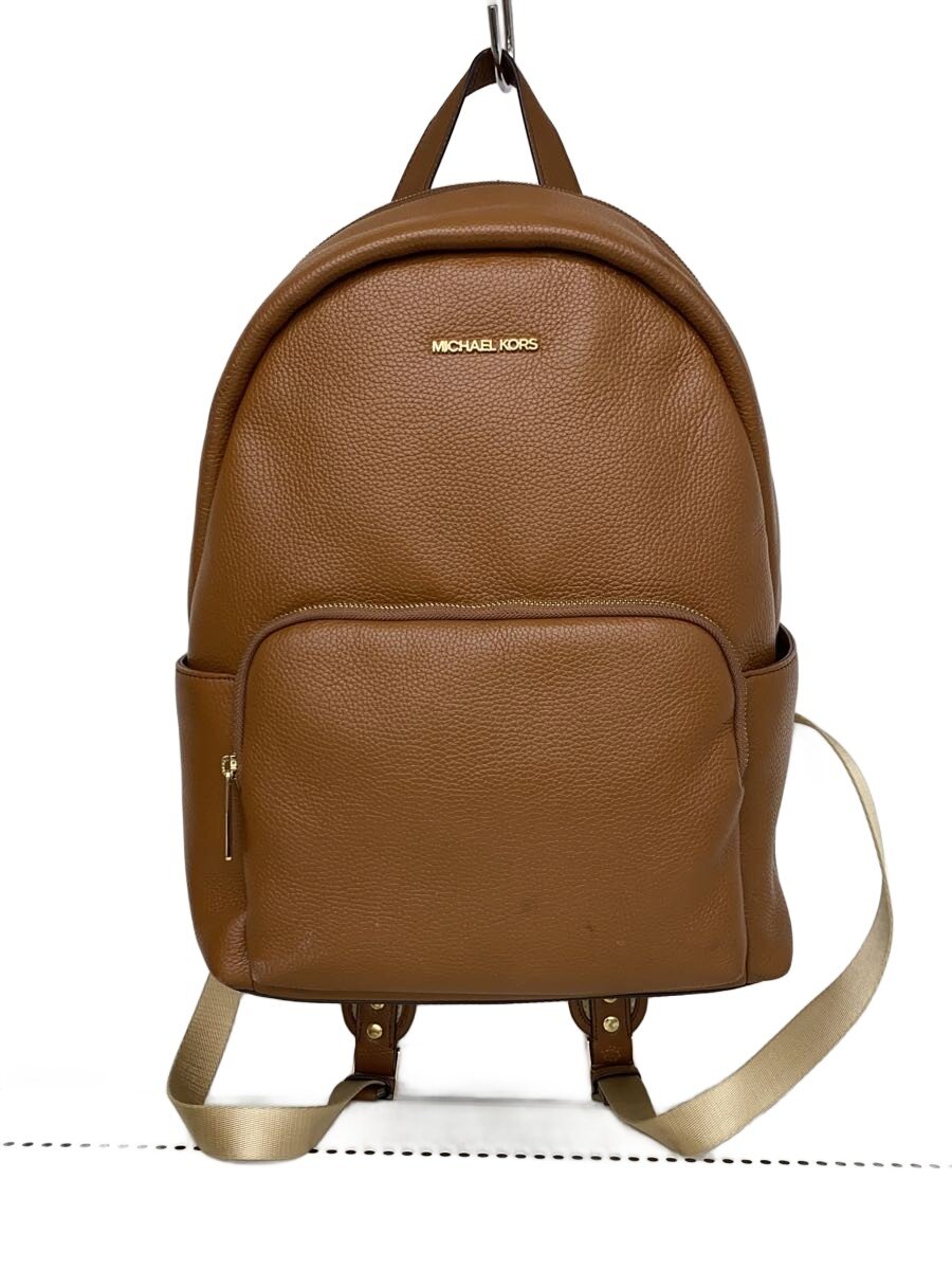 【中古】MICHAEL KORS◆背嚢/なめし革/BRW/35F0GERB7L【御徒面子】