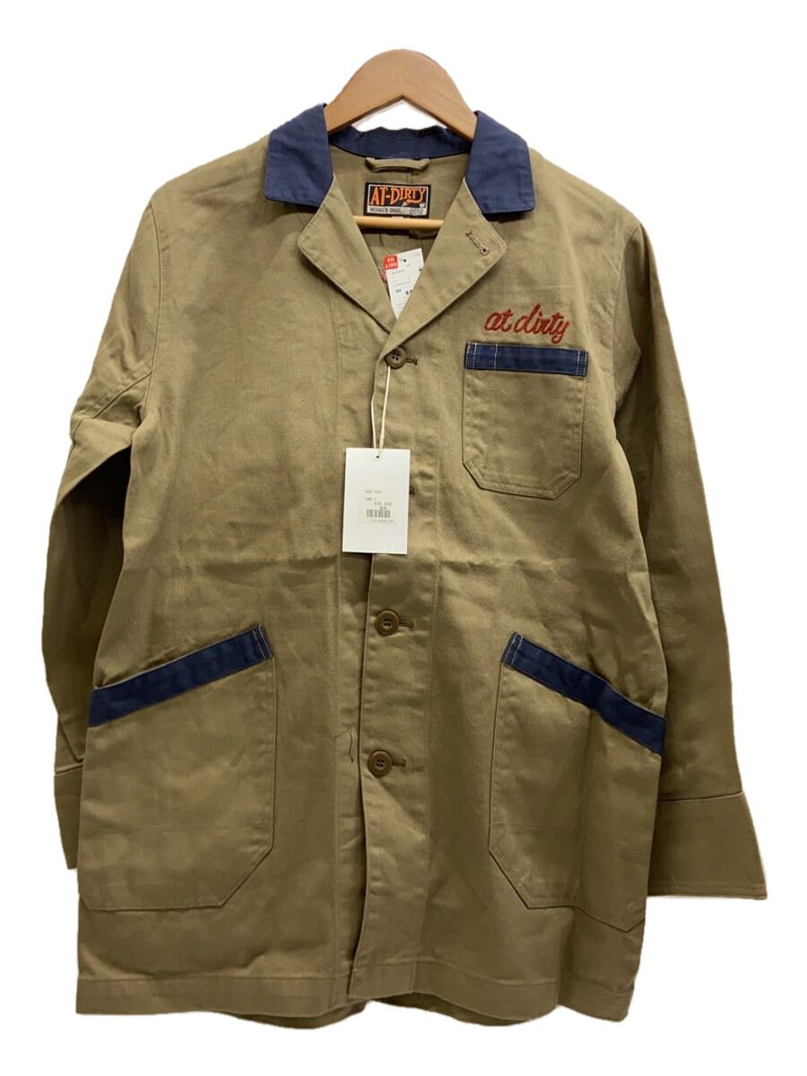【中古】AT-DIRTY◆SHOP COAT/ショップコート/ジャケット/S/コットン/BRW/115-000092-000【メンズウェア】｜2ｎｄ STREET 店 8,512円