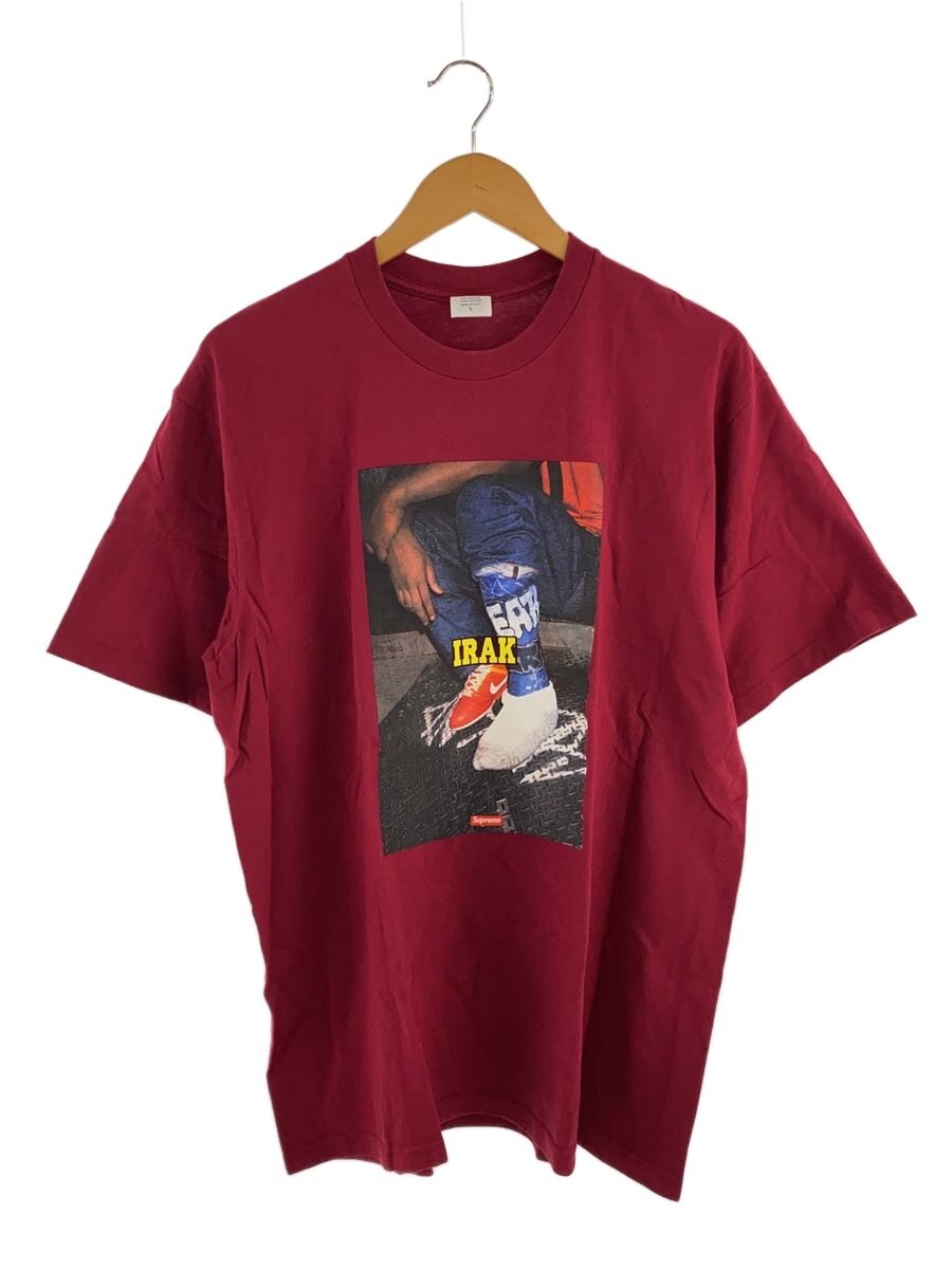 【中古】Supreme◆プルオーバー/L/綿織物/BRD【メンズウェア】