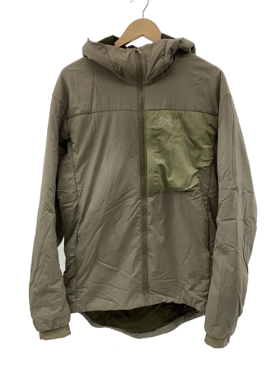 【中古】ARC’TERYX◆ナイロン上衣/L/ナイロン/KHK/無地/24007-129976-05/21【メンズウェア】