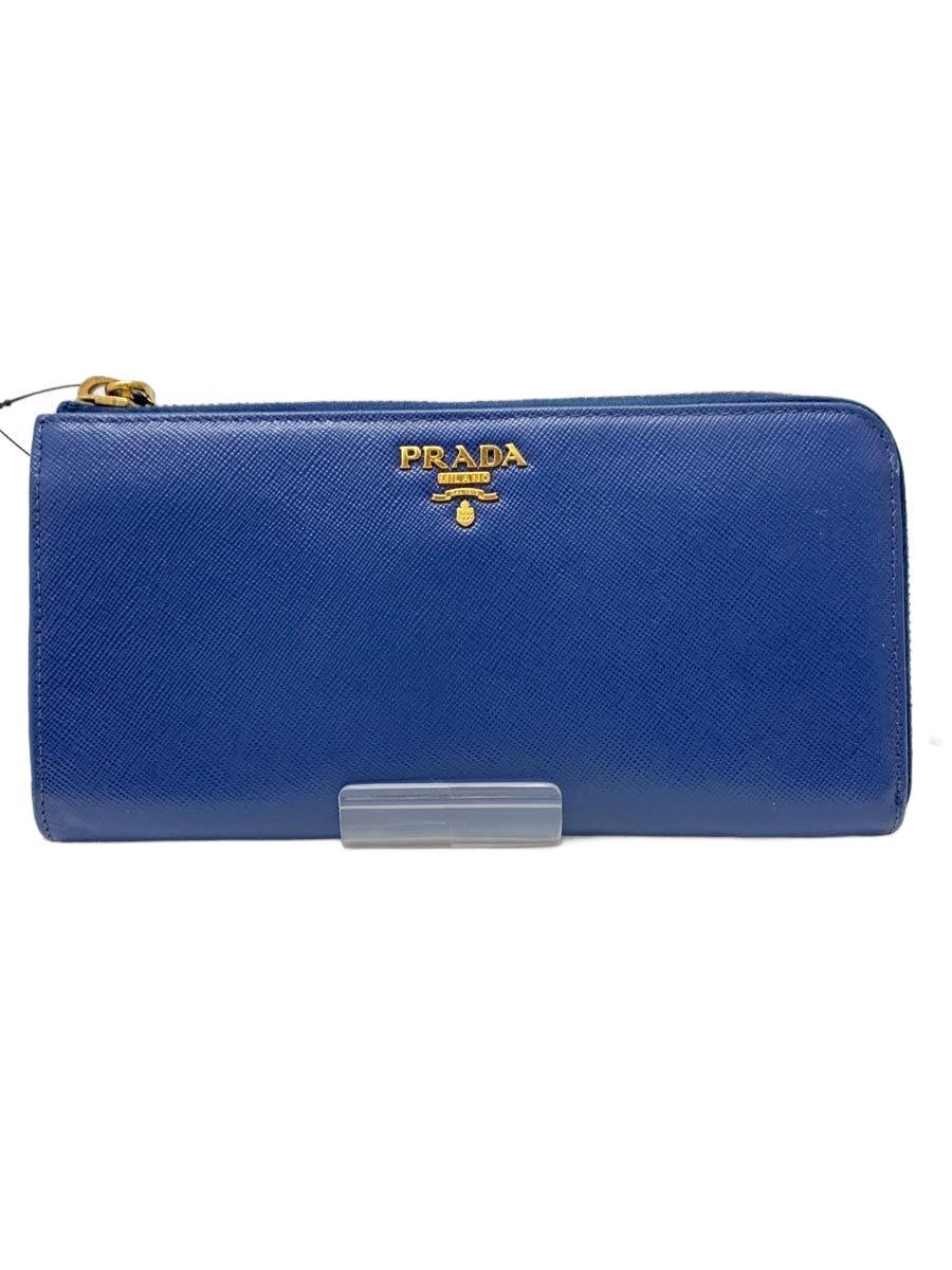 【中古】PRADA◆長財布/レザー/BLU/無地/レディース/1M1183 SAFFIANO METAL【服飾雑貨他】｜2ｎｄ STREET 店