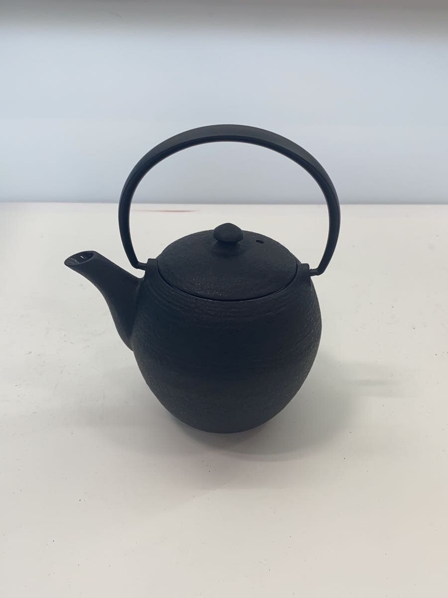 【中古】菊地保寿堂/MAYU/和鉄ポット/急須/黒【勝手もと属具】 キッチン用品・食器・調理器具-その他