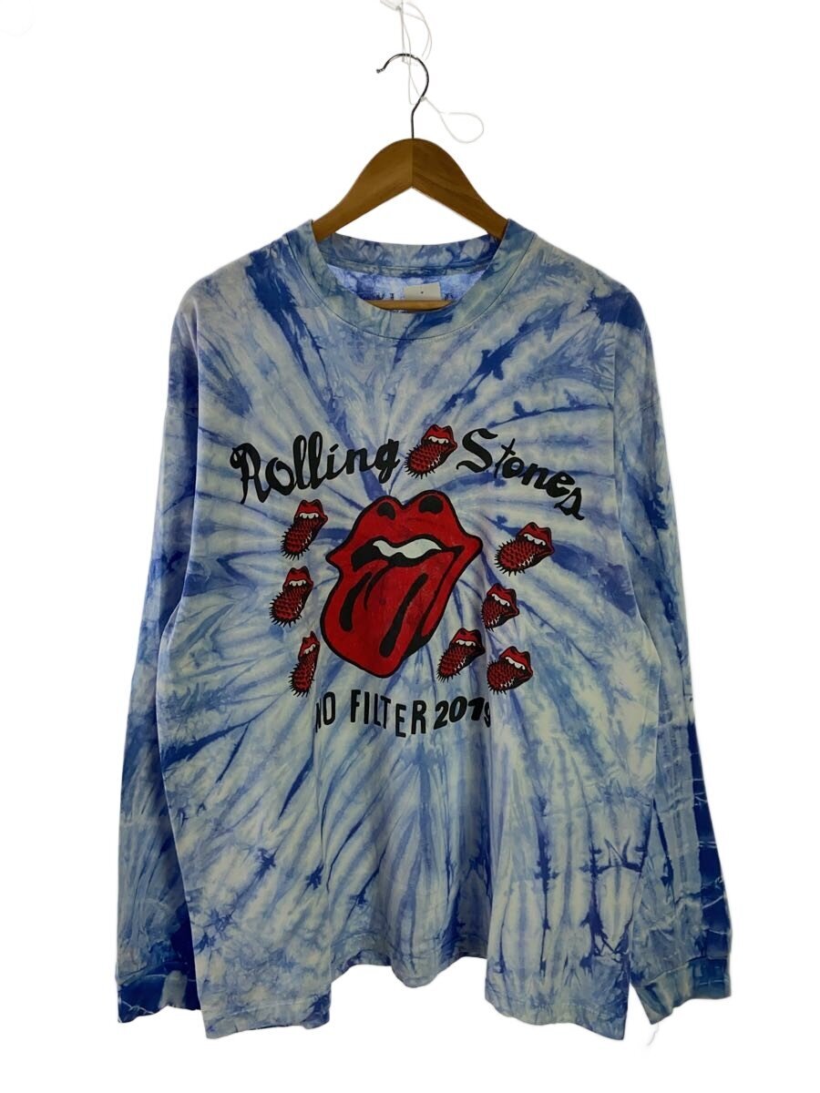 【中古】ROLLING STONES◆×Rolling Stones/Cactus Plant Flea Market/XL/コットン/BLU/総柄//【メンズウェア】|2nd STREET 店