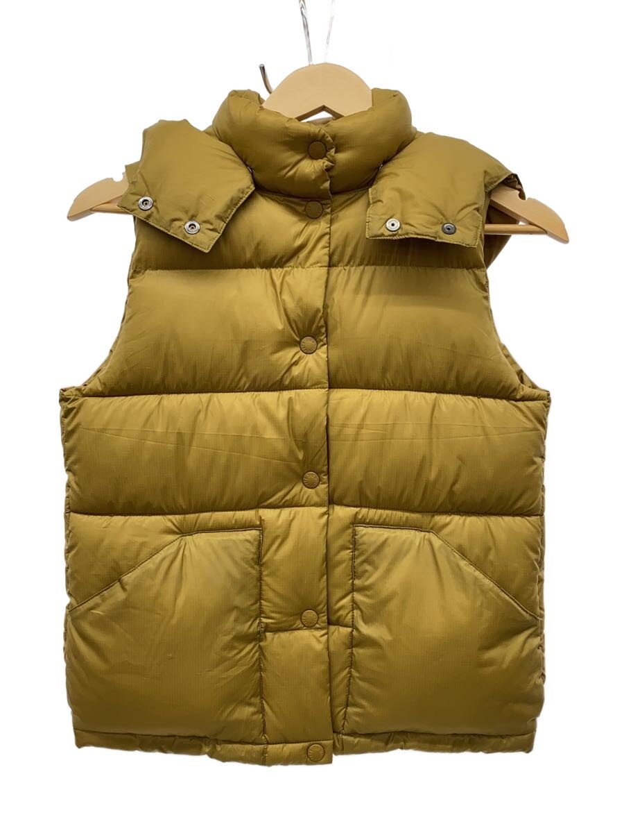 【中古】THE NORTH FACE◆CAMP SHERA VEST_キャンプシェラベスト/S/ポリエステル/CML/無地【レディースウェア】|2nd STREET 店
