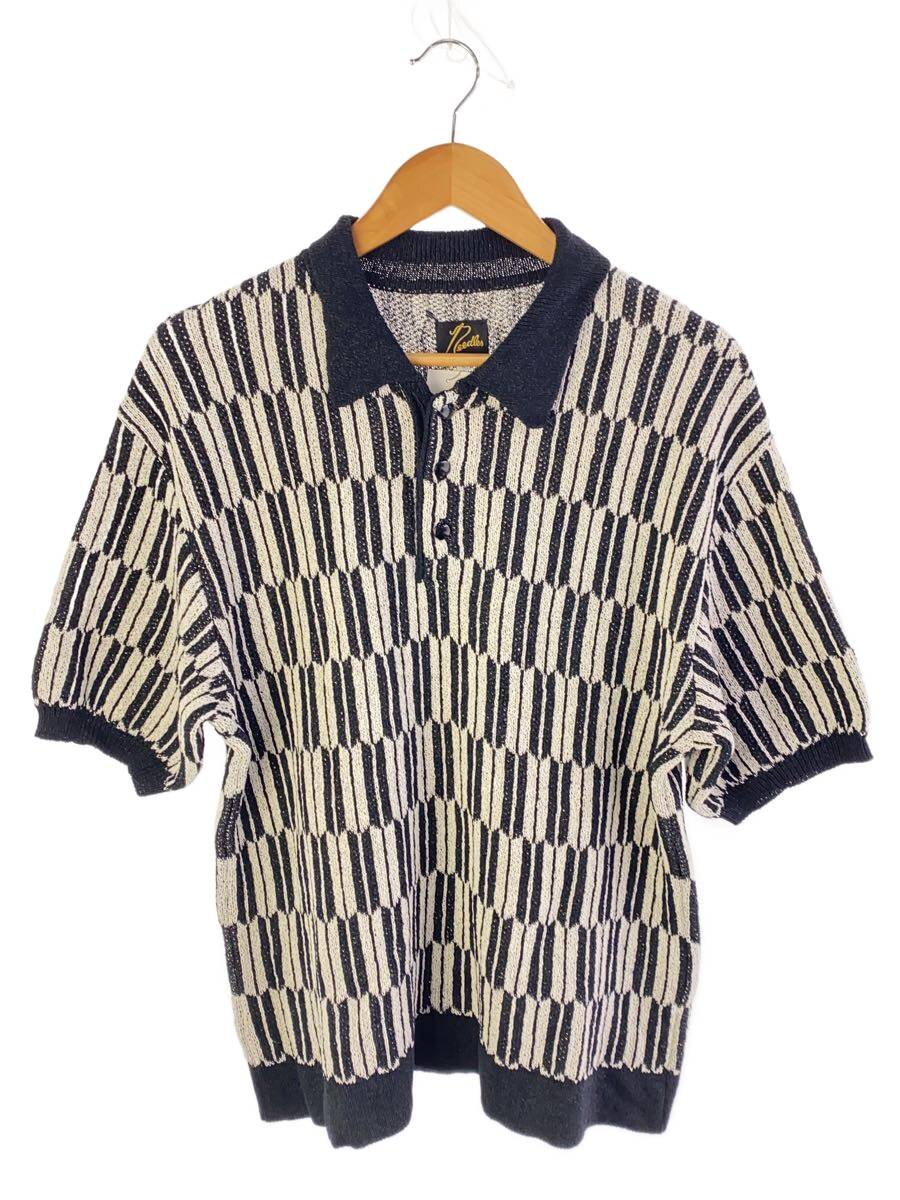 【中古】Needles◆スポーツシャツ/S/綿織物/BLK/0T267//【メンズウェア】