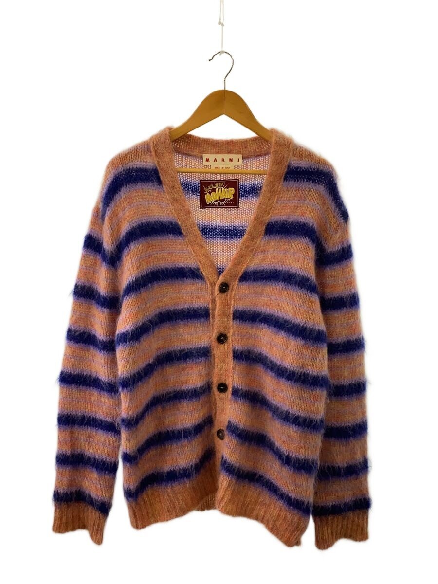 【中古】MARNI◆ジレー(朦々たる)/48/モヘヤ/PNK/間借り人/CDMG0051Q0//【メンズウェア】