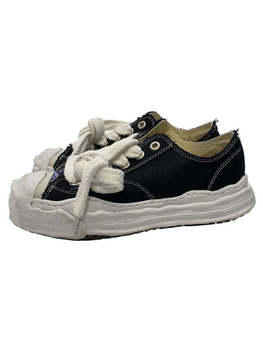 【中古】MIHARA YASUHIRO◆ローカットスニーカー/39/BLK/帆布/C08FW709/PHENOMENON共同研究【シューズ】