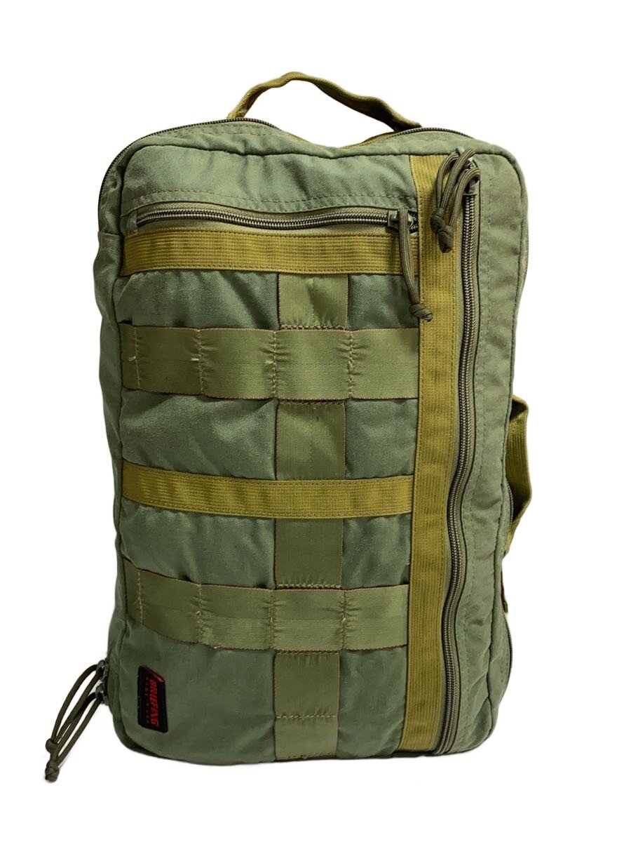 【中古】BRIEFING◆FLIGHT LIGHT ALTER PACK/ナイロン/KHK【バッグ】|2nd STREET 店