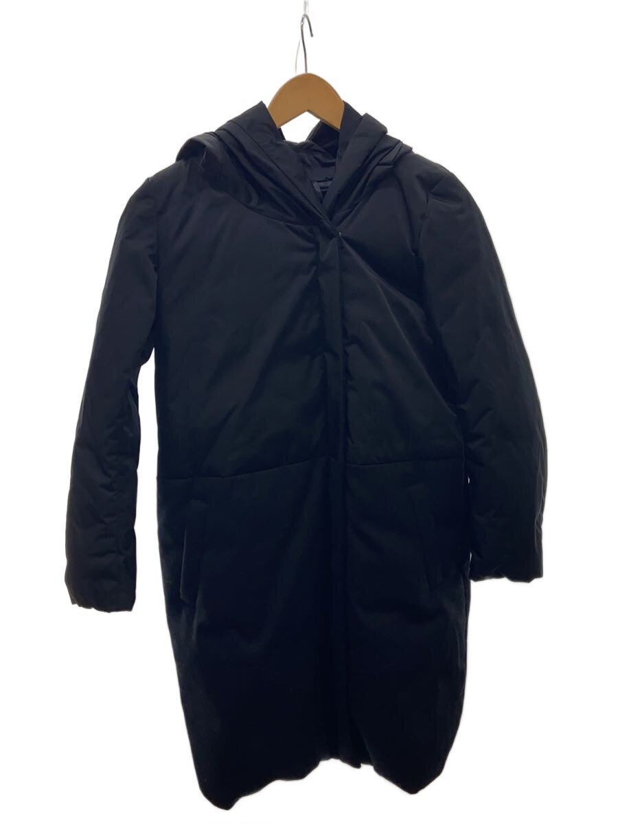 【中古】ANAYI◆厚地の外套/38/ポリエステル/BLK/無地/17427-10-95-380【レディース御召しもの】