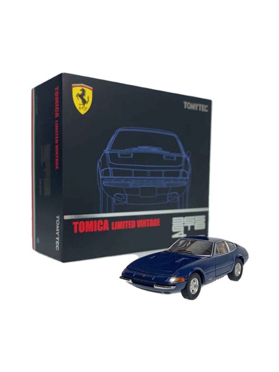 【中古】TOMYTEC◆トミカリミテッドヴィンテージ/フェラーリ365GTB4(後期型)(ネイビー)/Ferrari/紺【ホビー】