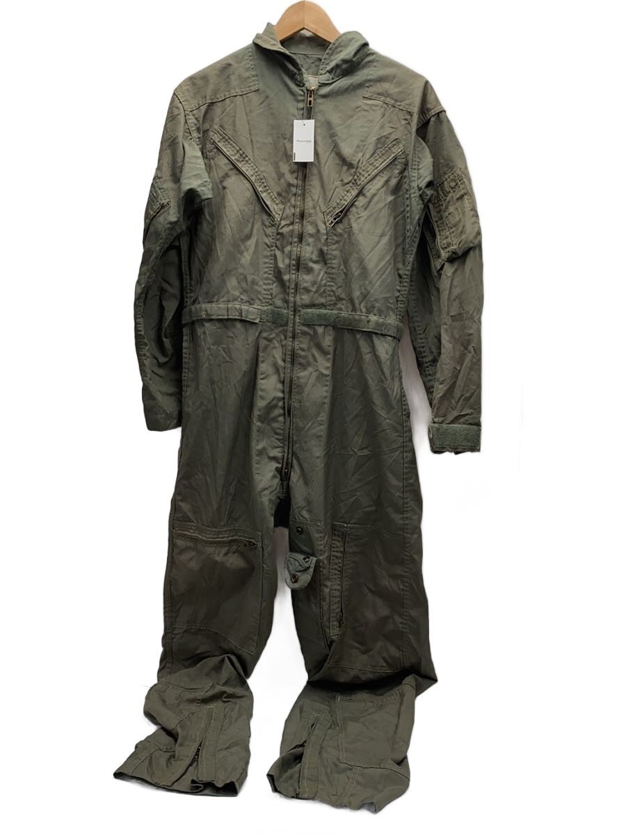 【中古】MILITARY◆オールインワン/FREE/--/KHK/シミ/色変わり【メンズウェア】