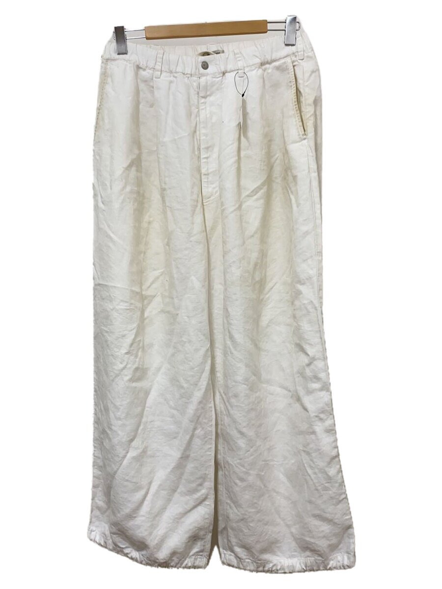 【中古】VAINL ARCHIVE◆MIL-TROUSER/ボトム/M/コットン/WHT/VAH23004【メンズウェア】｜2ｎｄ STREET 店