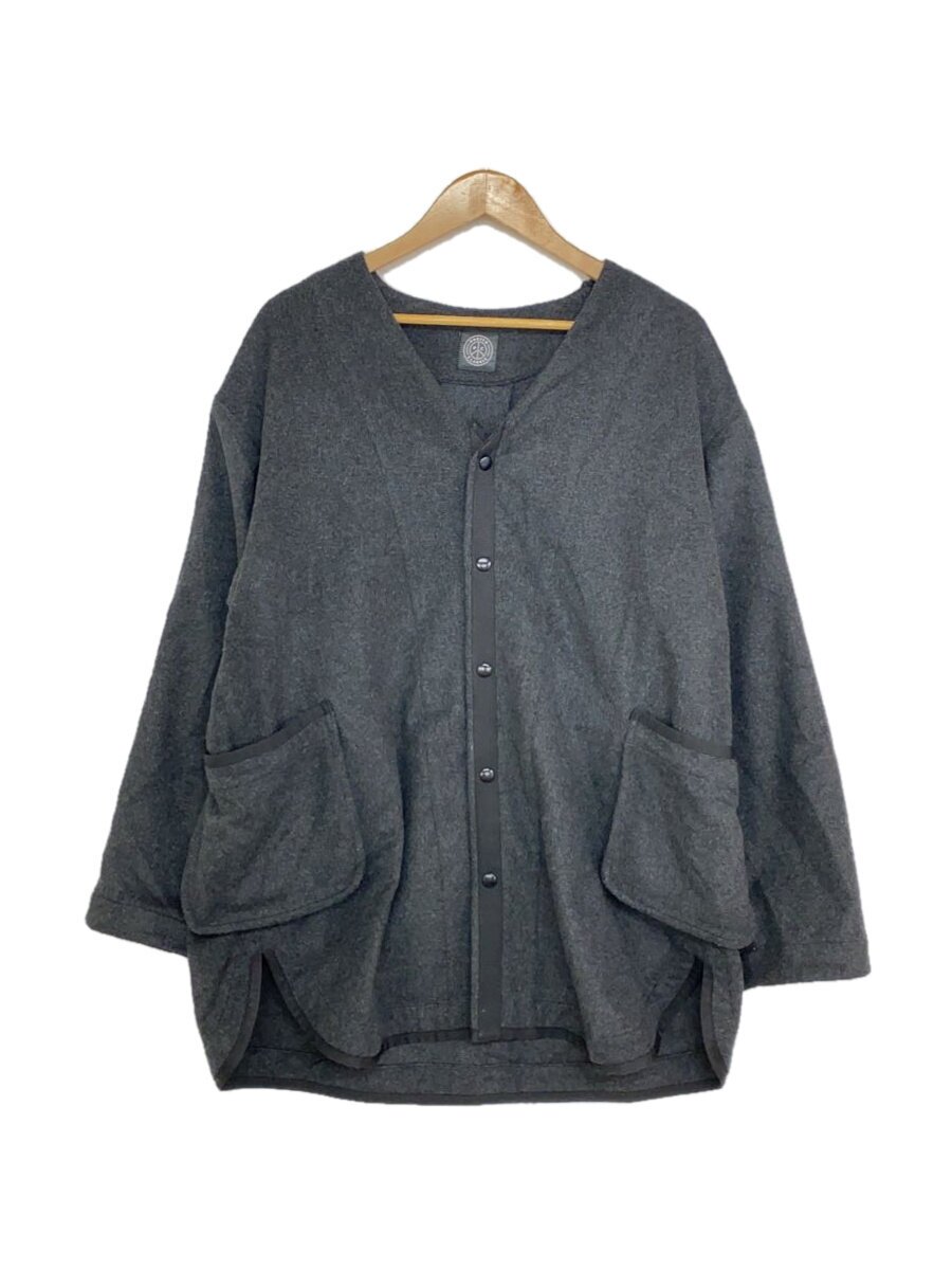 【中古】Porter Classic◆ジレー(朦々たる)/M/カシミヤ/GRY/無地【メンズウェア】