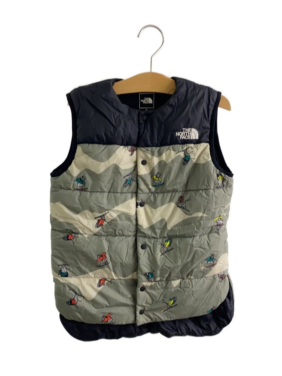 【中古】THE NORTH FACE◆より良い/--/ナイロン/総柄/NNB72310【キッズ】