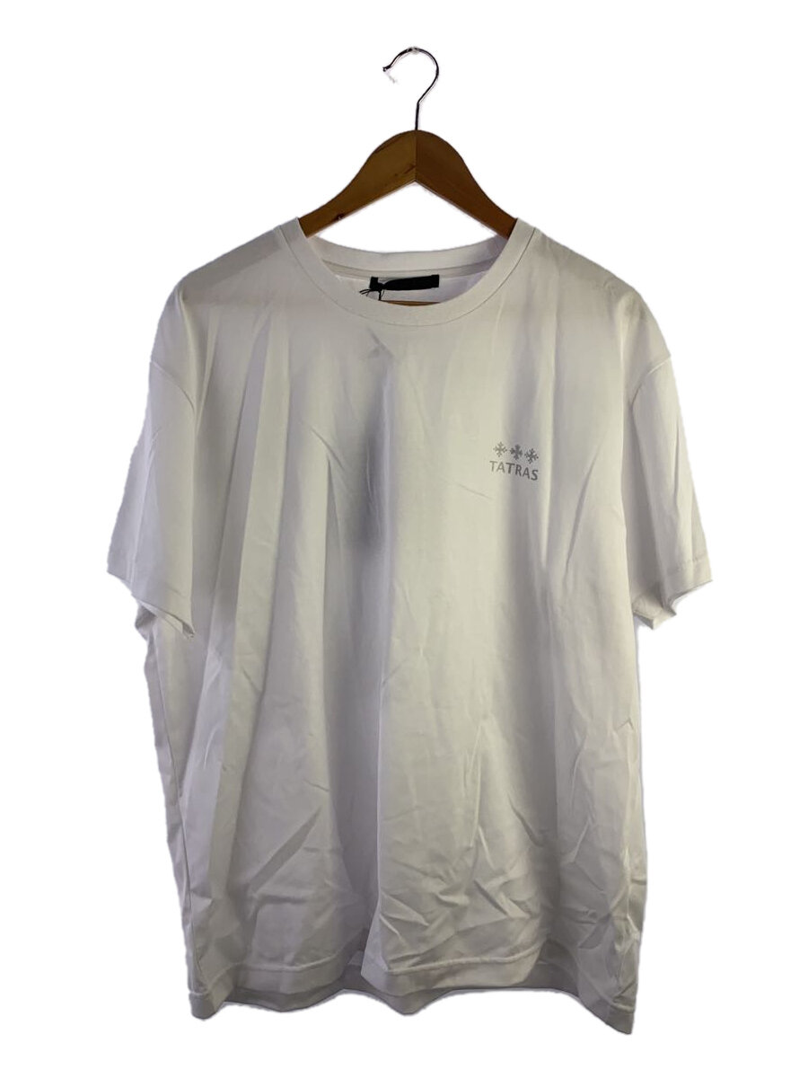 【中古】TATRAS◆MONTANI/ティーシャツ/3/綿織物/WHT/MTAT25S8309-M/? NULL ?【メンズウェア】
