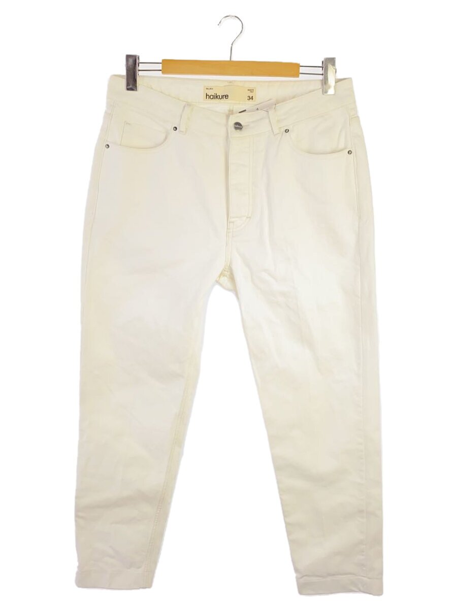 【中古】haikure/下つ方/34/綿織物/WHT/HEM03187 GF125 DC001【メンズウェア】