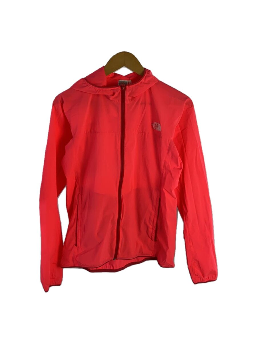 【中古】THE NORTH FACE◆MOUNTAIN SOFTSHELL HOODIE_マウンテンソフトシェルフーディ/L/ナイロン/PNK/無地【レディース御召しもの】